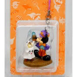 NEW Tokyo Disneyland Halloween 2015 Mickey Mouse Chip & Dale Ghost Pumpkin Strap
